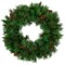 Northlight Royal Oregon Pine Artificial Christmas Wreath with Pinecones - 24" - Unlit